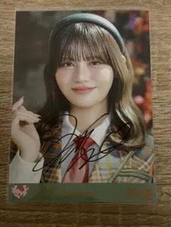 イコラブ 生写真 ラブソングに襲われる 歌唱衣装アザーカット 髙松瞳 ヨリ 直筆
