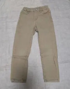 110cm ベージュ 長ズボン パンツ