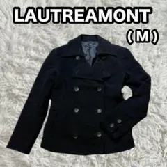 【LAUTREAMONT】日本製 ピーコート ブラック M ショートコートのサムネイル