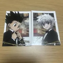HUNTER × HUNTER ミニブロマイド ゴン キルア