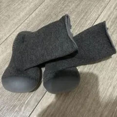 未使用　ソックスシューズ　グレー　13.5
