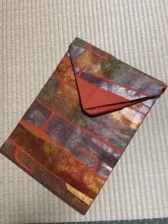 【希少】和装小物 竹(笹)皮 経木 折り畳み式ケース 毘沙門亀甲柄 昭和レトロ 珍品】和装小物 竹(笹)皮 経木 折り畳み式ケース 毘沙門亀甲柄 昭和