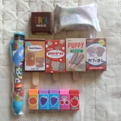 平成レトロ！平成女児！消しゴム＆マーブルチョコサクサクボールペン まとめ売りのサムネイル