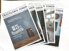 トラベラーズノート　TRAVELER'S TIMES 5冊セット