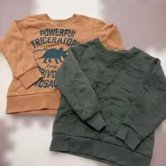 恐竜　トレーナー　110 西松屋　しまむら