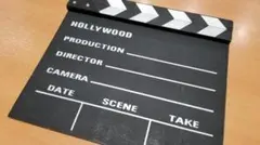 ★最終年末特別価格★ハリウッドカチンコ横幅30cm縦26.5cm重量344g新品