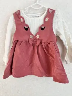 ［最終値下げ］mamaraiku ピンク コーデュロイ チュニック90サイズ