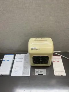 終了 MAX TIME DOC ER-IC1100 ICカード式タイムレコーダー - メルカリ