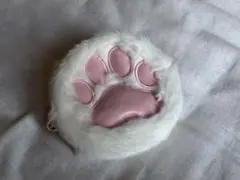 もふぷにポーチ（白猫）メリーチョコレート・ねこみゃみれ・にゃんポーチのサムネイル