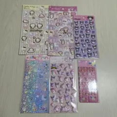 シールまとめ売り　6点セット　サンリオ　ほっぺちゃん　新品未使用品