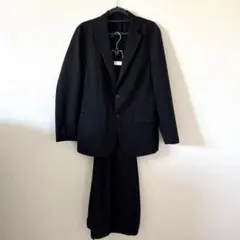 ＧUブラック スーツ ジャケットとパンツセット