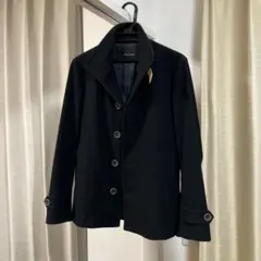 JOURNAL STANDARD ブラック ウールピーコート