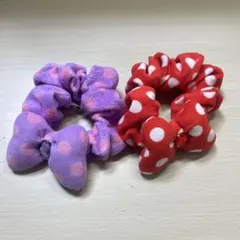 ミニー　デイジー　シュシュ