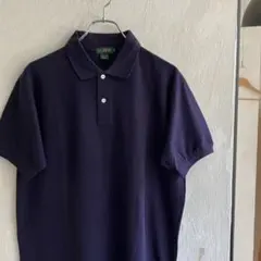 90S 巨人タグ J.CREW ポロシャツ パープル ジェイクルーのサムネイル