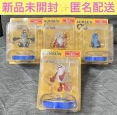 Happyくじ　パペットスンスン　A賞　おしゃべりフィギュア　4体セット