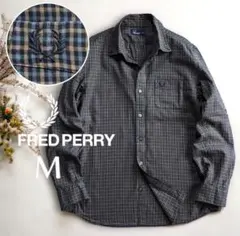 FRED PERRY チェック柄シャツ M 〘 JC様専用〙