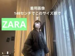 zara キルティングジャケット