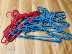 プラスチックハンガーまとめ売り　計16本