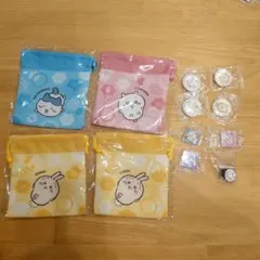 ちいかわ くら寿司 ビッくらポン オリジナル巾着 コンプリート - メルカリ