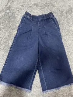 ワイドデニムパンツ