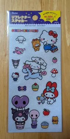 ★未使用★「サンリオキャラクターズ」リフレクターステッカー
