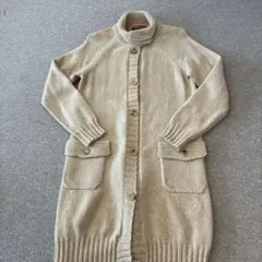 MaxMara ベージュ ロングカーディガン M