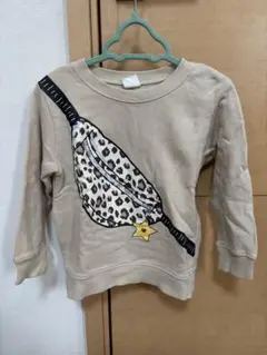 devirock 110cm 裏起毛プリントトレーナー