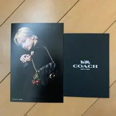 中島健人 coach コーチ ポストカード ギフトガイド - メルカリ