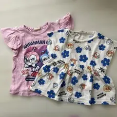 アンパンマン Tシャツ 2枚セット　90