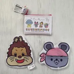 にこにこぷん　ポーチコレクション　じゃじゃまる ぽろり　ガチャガチャ
