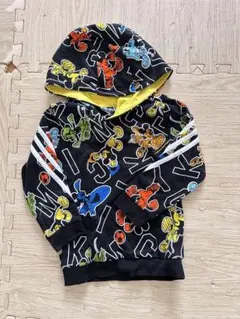 adidas ディズニー　ミッキー　パーカー 100cm
