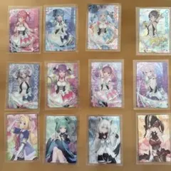 【ホロライブウェハース】キャラクターカード 12枚セット