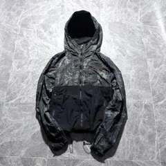 Columbia shell jacket y2k 丈短 ドローコード カモフラ