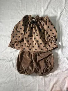 ハンドメイド　セットアップ　90サイズ