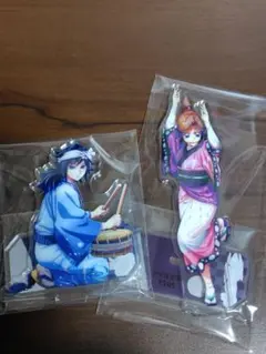 鬼滅の刃　阿波おどり アクリルスタンド 冨岡義勇　胡蝶しのぶ　2体セット