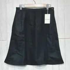 新品　CLEF DE SOL フレアスカート　ブラック【M】　日本製　秋冬用