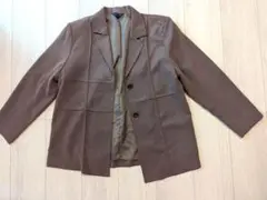 レディースブラウンジャケット