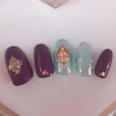 ネイルチップ ジェルネイル シンプル ネイル 大人 ニュアンス マリア キラキラ