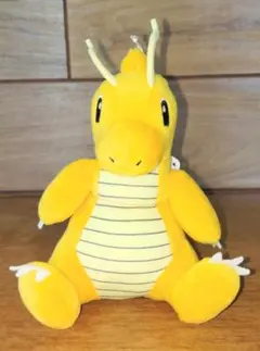 カイリュー　タグ付き　ぬいぐるみ