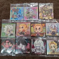 鬼滅の刃デフォルメシールウェハース9　11枚セット