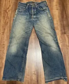 PRPS 紫製品 デニム サイズ31 日本製 ダメージデニムジーンズ ヒゲ PRPS 紫製品 デニム サイズ31 日本製 ダメージデニムジーンズ ヒゲ
