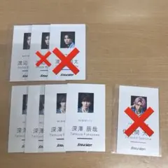 Snow Man メンバー名刺風