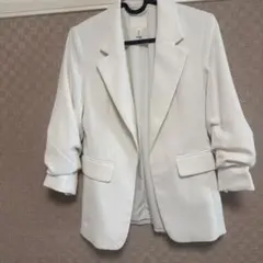 H&M ジャケット　レディース　白　XS