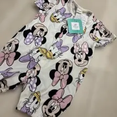 ミニーマウス　ロンパース 80cm