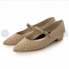 雑誌掲載TALANTON by DIANA ドット柄メリージェーン 23.5