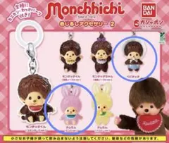 モンチッチ めじるしアクセサリー2 ベビチッチ チムたん（ピンク）