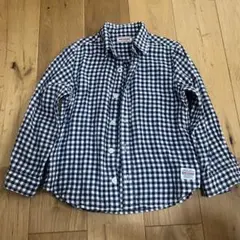 ミキハウス　チェックシャツ　110cm