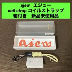 新品未使用　ajew coil strap コイルストラップ 箱付き エジューのサムネイル