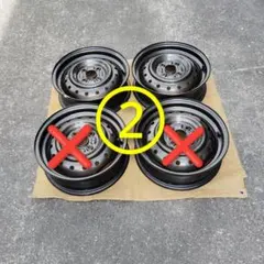 現行アルト！新車外し　スチールホイール ホイールカバー付き 現行アルト！新車外し スチールホイール ホイールカバー付き - メルカリ