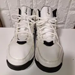 ASICS Lazerbeam ホワイト/ブラック ハイカットシューズ　24cm